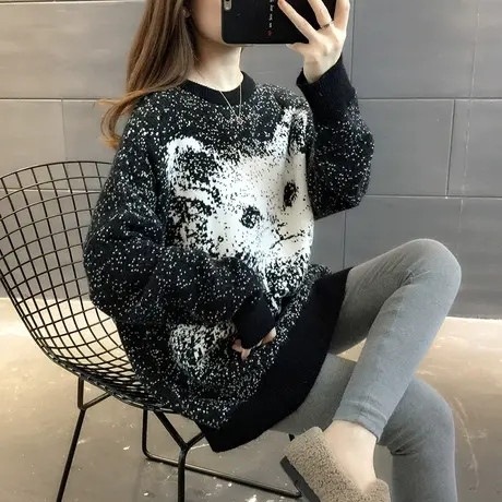 卫衣服2023年新款女装秋冬季上衣秋款秋装宽松女士外套中长款爆款商品大图