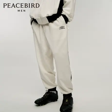【AIRxPEACE】太平鸟男装冬季茵宝联名运动男纯棉长裤B3GC4B11Y*商品大图