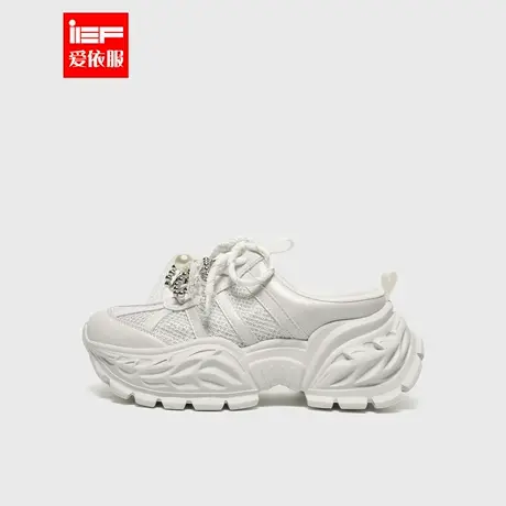IEF/爱依服包头拖2025夏季新款韩版时尚小众设计感运动厚底休闲拖商品大图