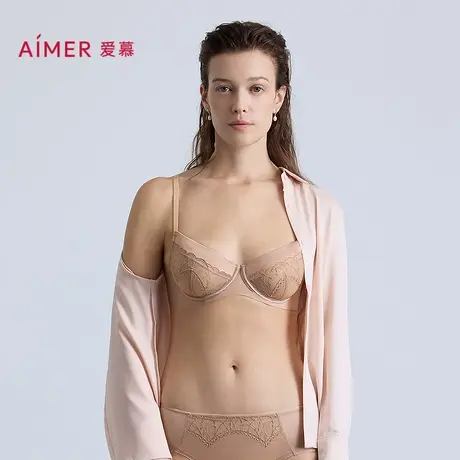 爱慕25AW星辰3/4软托薄杯文胸AM13B931商品大图