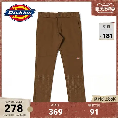 Dickies商场同款 秋冬新款 工装灵感男女情侣式休闲长裤双膝裤商品大图