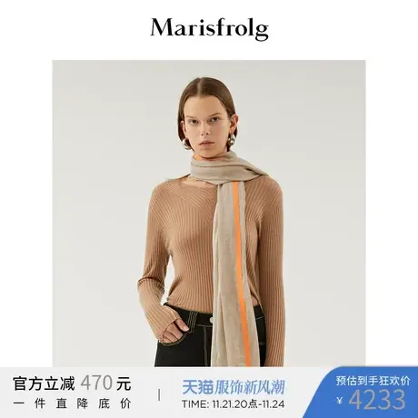 【奥莱清仓】玛丝菲尔毛针织衫图片