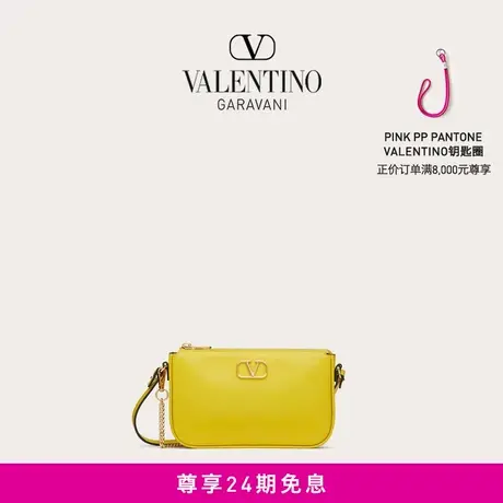 【线上限定】华伦天奴VALENTINO女士 VLOGO SIGNATURE 小牛皮手袋图片