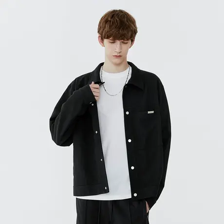 Lilbetter外套男秋冬款2023新款休闲潮牌上衣国潮帅气衬衫夹克LB图片