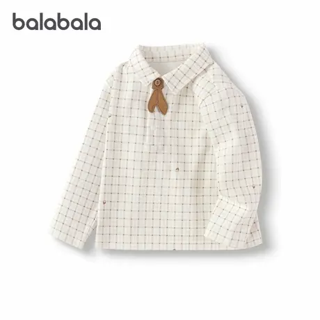 【商场同款】巴拉巴拉宝宝t恤男童POLO领上衣抑菌2025秋新款百搭图片