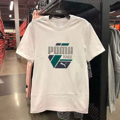 官方旗舰店正品2023夏季新款男女运动短袖t恤半袖纯棉潮牌上衣服图片