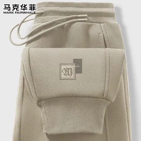 马克华菲裤子男款秋季2025新款美式束脚运动卫裤男生休闲裤子潮X图片