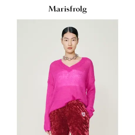 【奥莱清仓保暖季特价 】玛丝菲尔毛针织衫图片