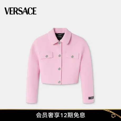 【新年礼物】VERSACE/范思哲 女士圆肩束腰短夹克图片