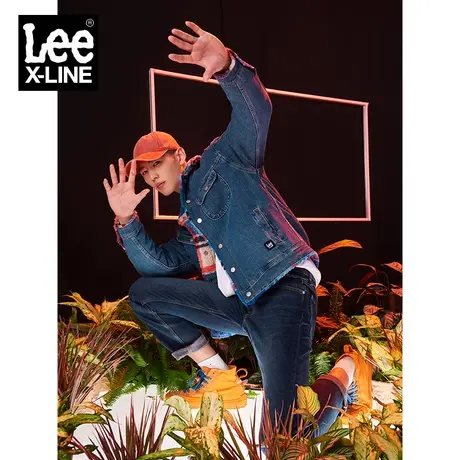 LeeXLINE 21秋冬新品宽松两面穿仿羊羔绒男外套LMT0017345PN-681图片