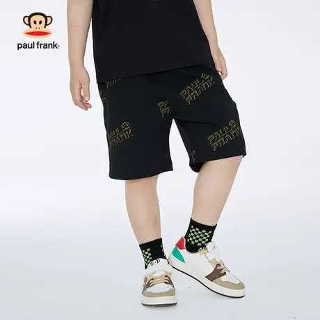 大嘴猴童装男童短裤2023新款夏季儿童五分裤子休闲运动中裤潮牌商品大图