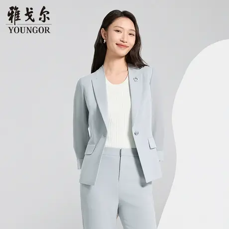 【商场同款】雅戈尔女士西服春季新款官方商务休闲西装外套女图片