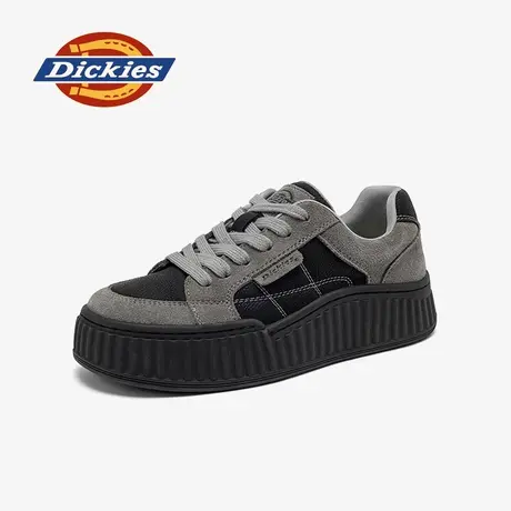 Dickies休闲鞋女鞋2025春季新款复古板鞋女德训鞋女厚底增高单鞋商品大图