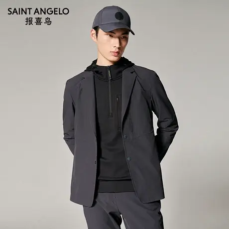 【S007系列】报喜鸟2025秋季新款男士商务休闲运动西服双色便西男图片
