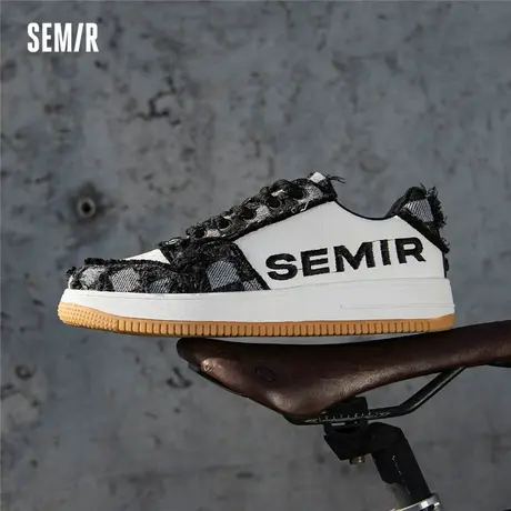 SEMIR旗舰店2025春秋季新款轻便休闲运动百搭时尚潮流爆款男鞋子图片