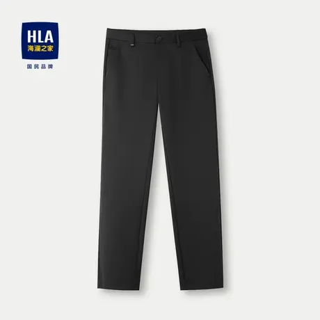 HLA/海澜之家一条过冬系列休闲裤2023秋冬新款加绒保暖合体裤子男商品大图