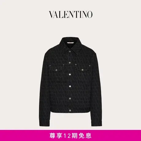 【24期免息】华伦天奴VALENTINO男士V标志牛仔夹克外套商品大图
