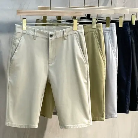 男士西装短裤夏季薄款休闲潮流外穿5五分中裤潮牌ins爆款冰丝裤子商品大图