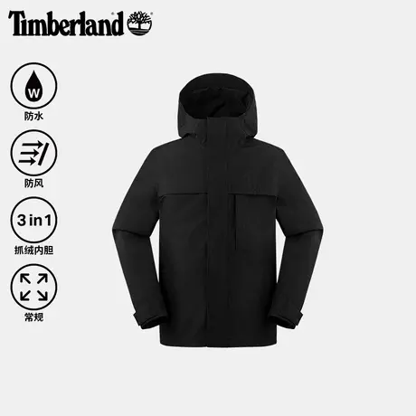 Timberland添柏岚官方男装三合一冲锋衣外套抓绒防水防风|A6NG5图片