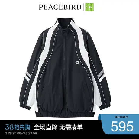 太平鸟奥莱休闲潮流SPCN正反两穿便服外套图片