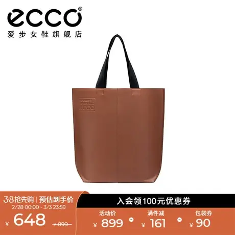 ECCO爱步通勤女包 大容量购物袋单肩包手提包柔软 工坊9105802商品大图
