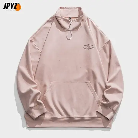 卫衣男2022新款潮流宽松长袖打底衫ins潮牌字母印花圆领套头外套商品大图