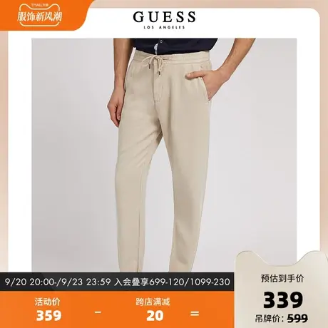 GUESS男士抽绳直筒休闲裤-M2GB36WEHW3商品大图