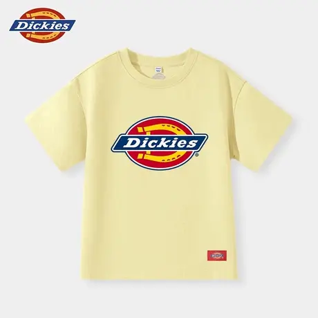 Dickies童装男童短袖t恤儿童纯棉运动体恤男孩夏季美式休闲半袖A商品大图