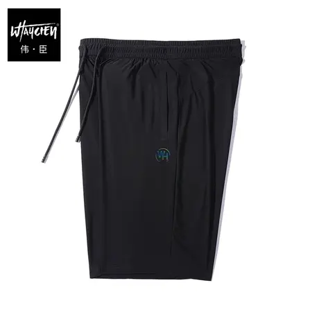 伟臣潮流夏装休闲短裤男大码胖子加肥加大宽松速干超薄冰丝五分裤商品大图