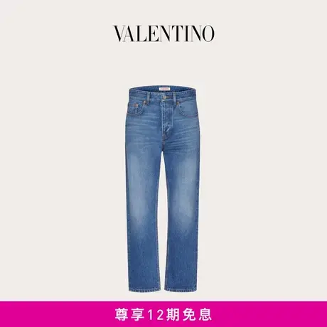 【24期免息】华伦天奴VALENTINO男士 VLOGO SIGNATURE 牛仔裤图片
