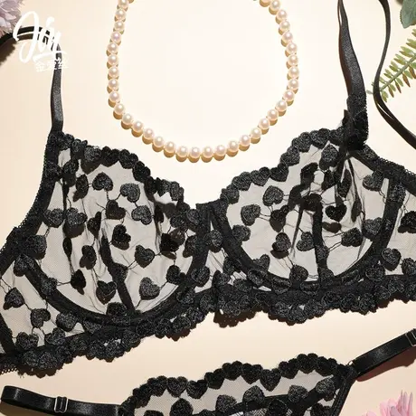 【爱是克制】法式美学性感聚拢文胸女士上托超薄帅气女士内衣商品大图