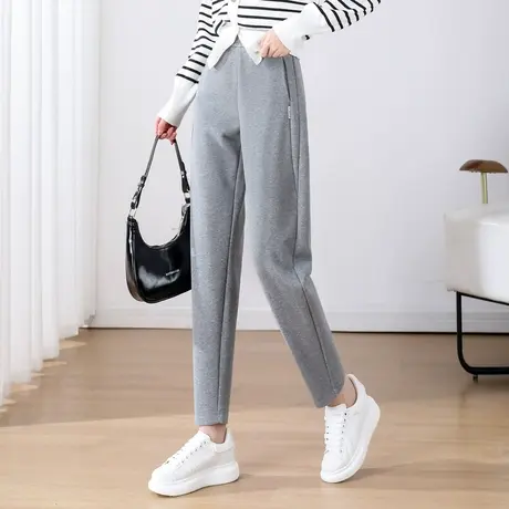 时尚气质百搭显瘦休闲裤女士2023年秋季新款自然腰通勤上班族裤子商品大图