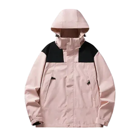 冲锋衣男女爬山进藏三合一2023新款小个子情侣防风防水登山服外套商品大图