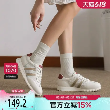 戈美其新中式国风小白鞋女2025春季新款蕾丝透气平底轻便休闲板鞋商品大图