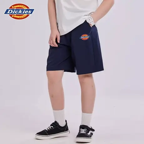 Dickies童装男童裤子夏季儿童凉感速干五分裤男大童夏款运动短裤A图片