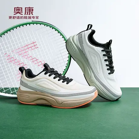 奥康 男鞋2026春季新款休闲运动鞋透气增高轻便老爹鞋门店发货商品大图