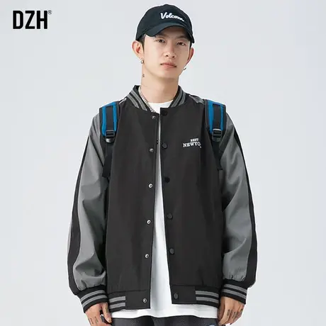 男士美式棒球服男春秋款男装2023新款休闲外套男秋季韩版潮流夹克图片