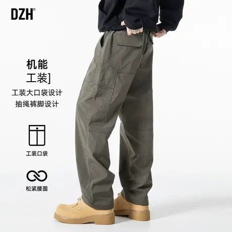 男士美式伐木工装裤男款春季裤子百搭休闲长裤机能裤2025新款男裤商品大图