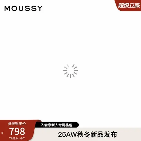 MOUSSY2025毛针织衫028IAZ80-1341商品大图