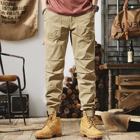 Modi Nick/摩帝尼克裤子男潮流百搭工装裤宽松户外多口袋运动长裤商品大图