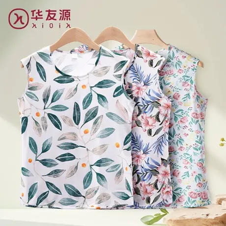 中老年人汗衫无袖内衣女士夏季薄款妈妈纯棉背心吊带大码奶奶背带商品大图
