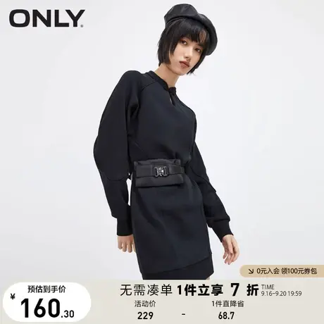 【买4免1】ONLY奥莱夏季复古气质收腰显瘦版型洋气连衣裙女图片