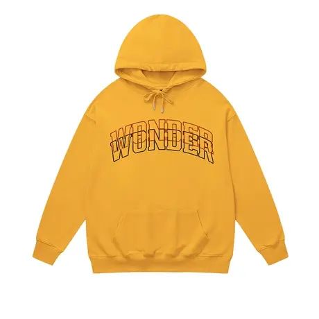 潮流时尚百搭重磅连帽卫衣宽松oversize美式复古青少年纯棉上衣男商品大图