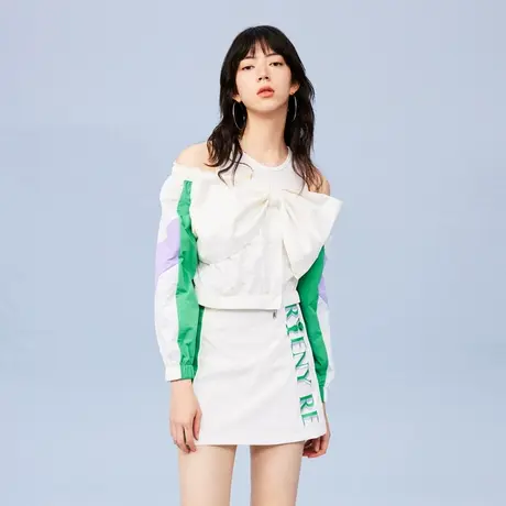 RIENYRE半身裙女夏季2023新款性感包臀裙高级气质短裙高腰A字裙图片