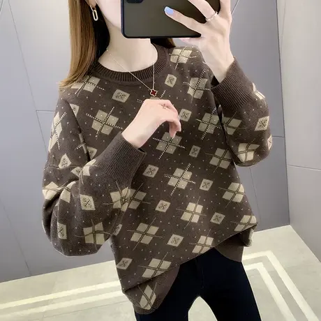 毛衣女秋冬加厚2022年新款爆款时尚洋气今年流行低领打底衫女外穿图片