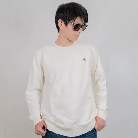 Lee23秋冬新款标准版基础款套头圆领卫衣男LMT006775201764图片