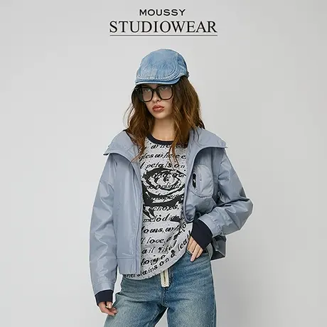 STUDIOWEAR x MOUSSY 夏季新品两件套可拆外套028HAA30-1951图片