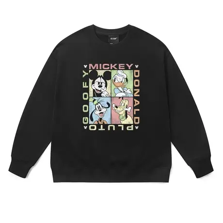 米奇卫衣青少年大版遮屁股2023春秋韩系中长款大码宽松卡通上衣潮图片