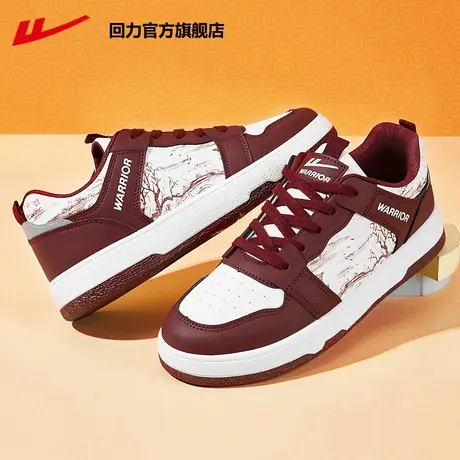 回力官方旗舰店女鞋2024新款春季情侣运动鞋红色秀禾婚鞋板鞋子女商品大图