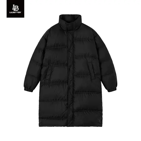 Lilbetter男士羽绒服款冬季美式立领oversize加厚外套百搭面包服图片